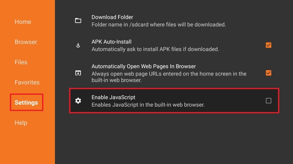 Enable JavaScript